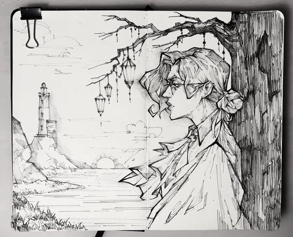 Inktober 2021 Seed of hope Manga