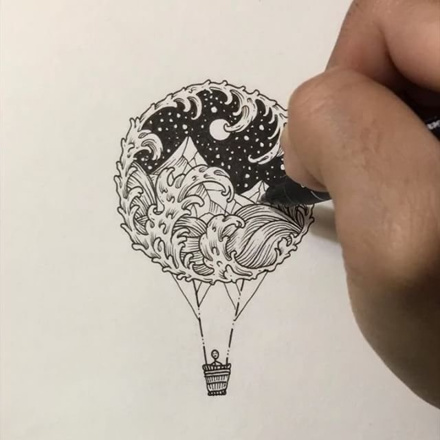 Шары рисунки тату