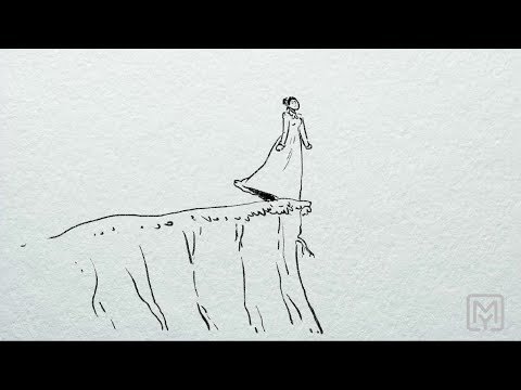 Катерина на обрыве