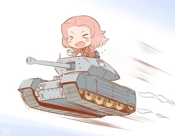 Girls und Panzer Святая Глориана