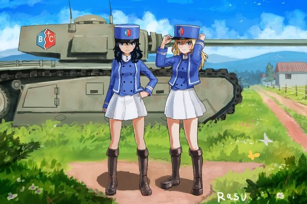 Девушки и танки Рена Андоу