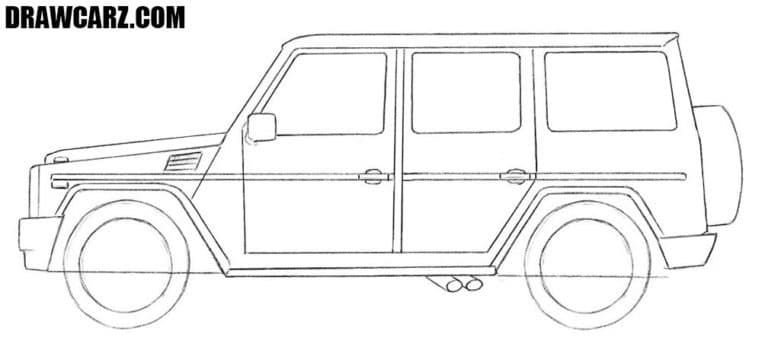 Мерседес Бенц g63 чертежи