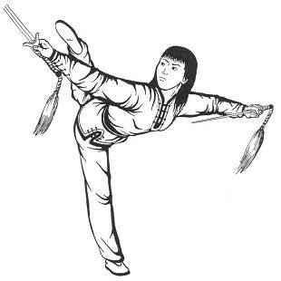 Ушу рисунок