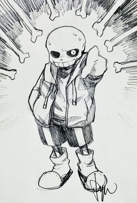 Андертейл геноцид Санса