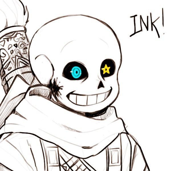 Инк Санс рисунок