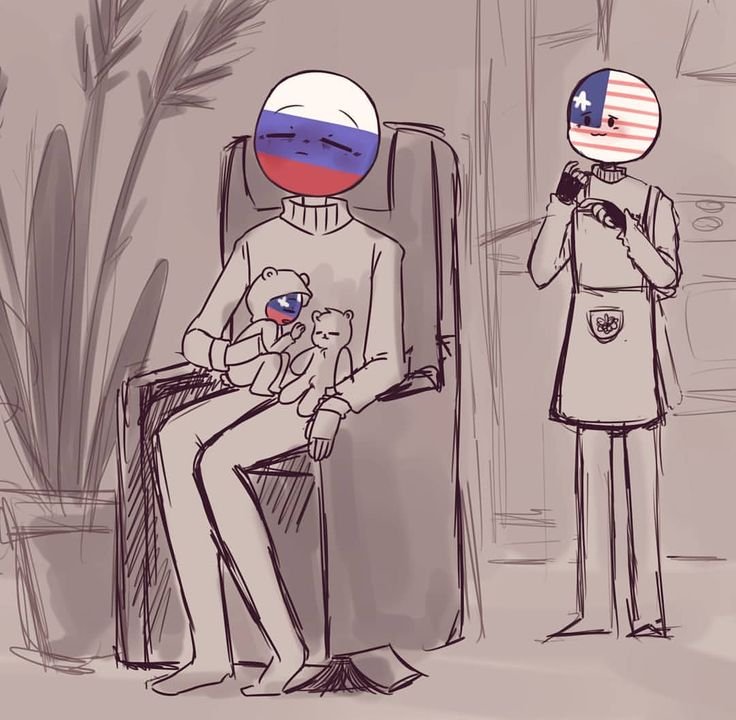 Кантри хьюманс Россия и Америка
