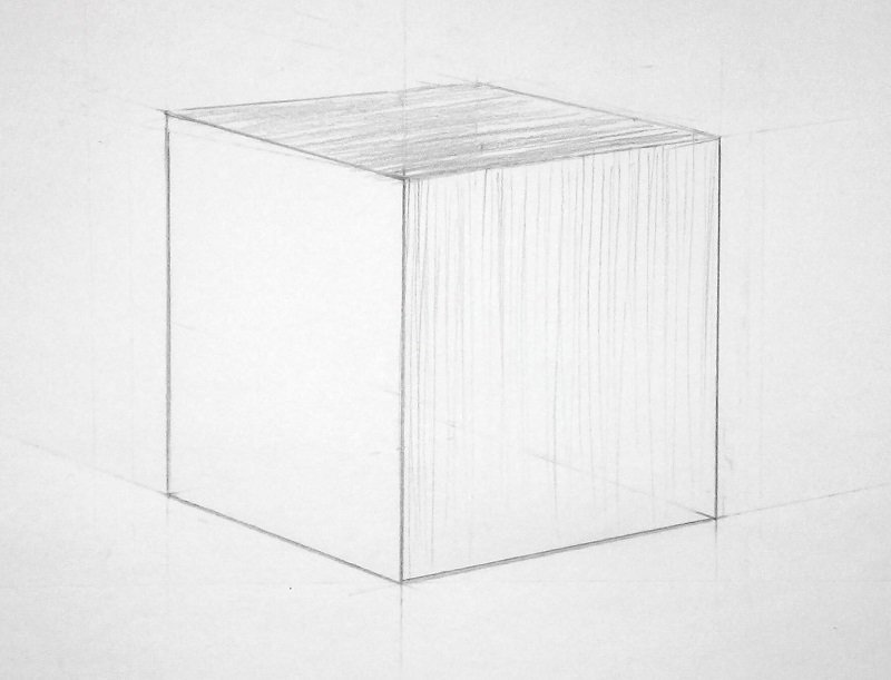 Куб в перспективе