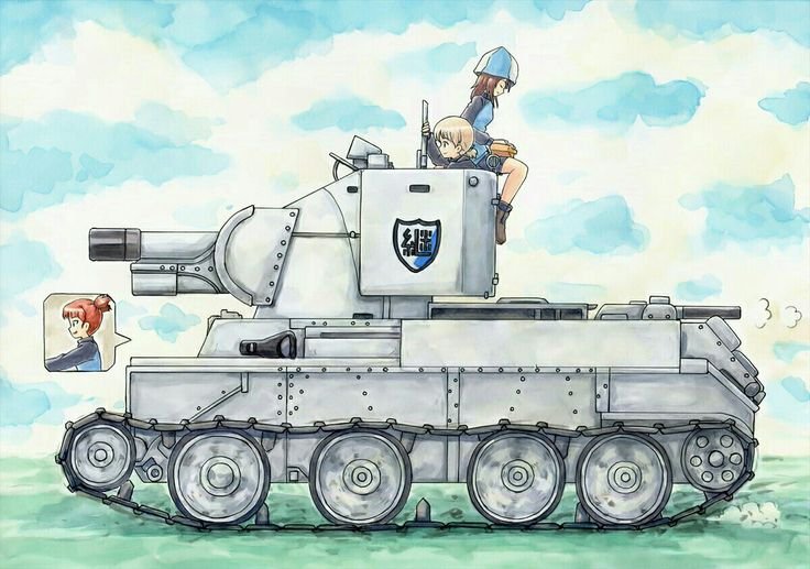 Girls und Panzer БТ-42