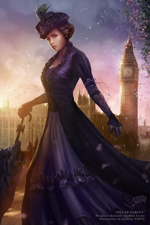 Art барышня Steampunk