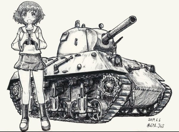Girls und Panzer Юкари