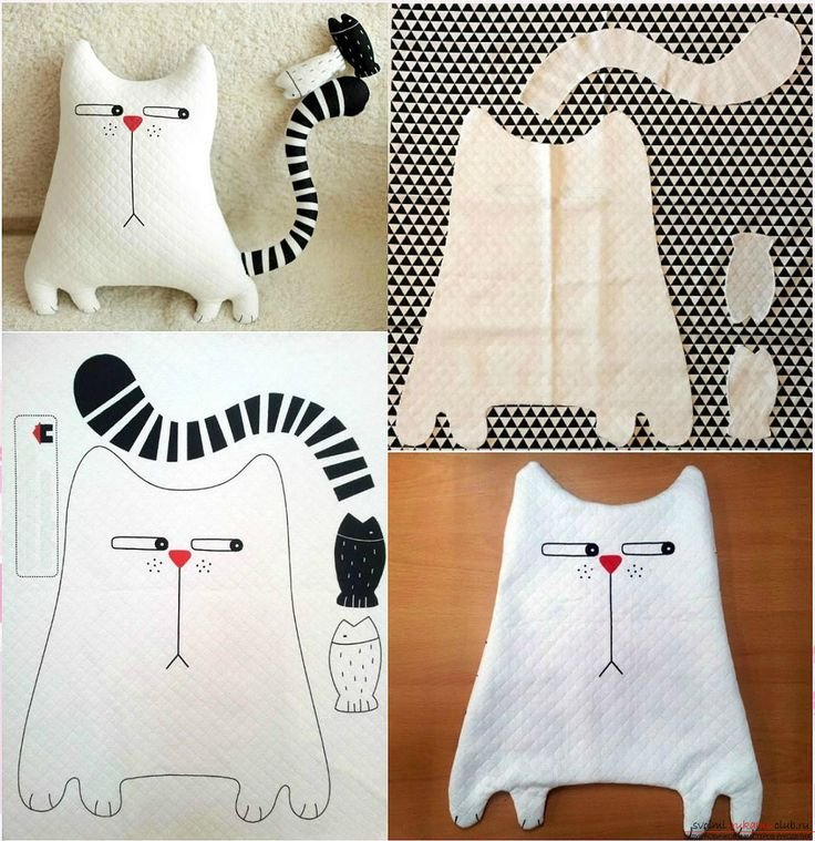Игрушки из ткани легкие
