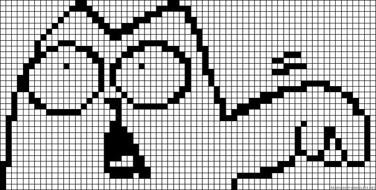 Рисунки в клеточку в тетради