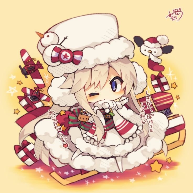 Чибики новый год