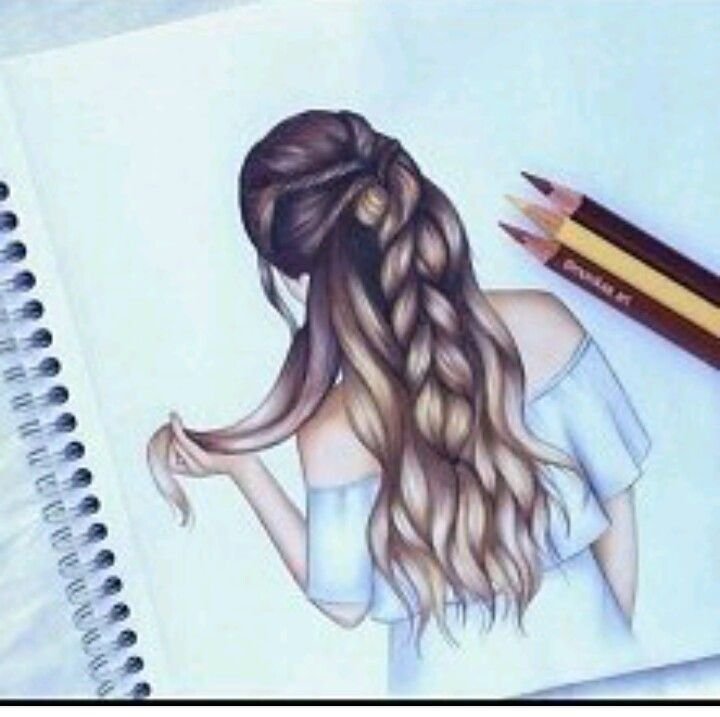 Картинки для срисовки красивые девушки