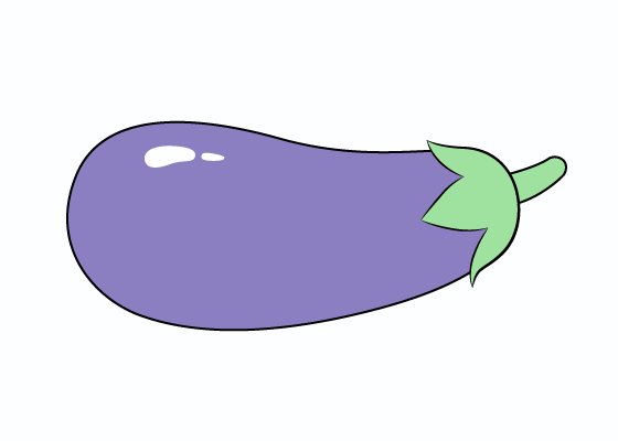 Баклажан рисунок