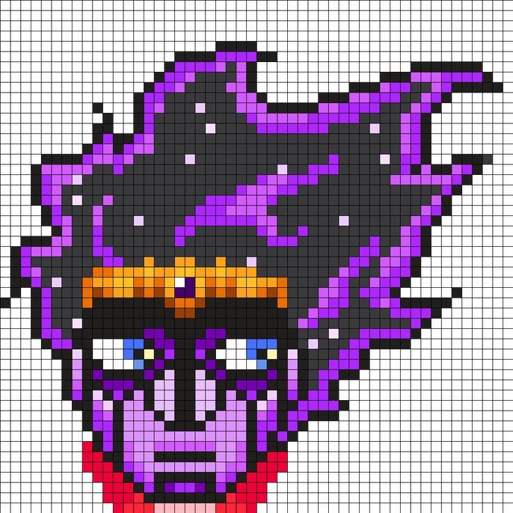 Джоджо пиксель арт