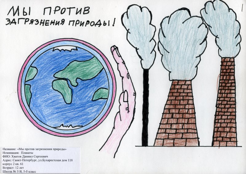 Рисунок на тему воздух