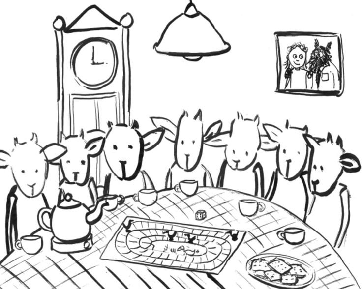 Рисунок 7 козлят