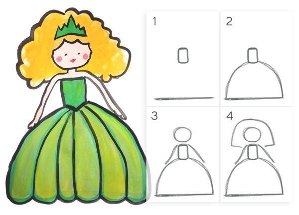 Кукла рисунок