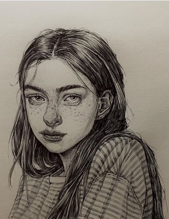 Лицо рисунок