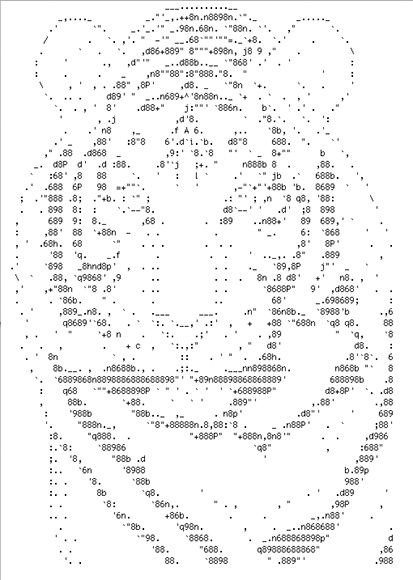 Символьный рисунок