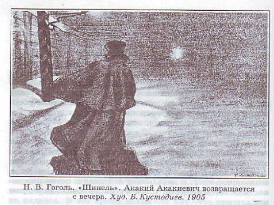 Повесть шинель Гоголь
