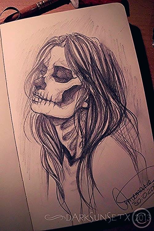 Ужасные рисунки для срисовки
