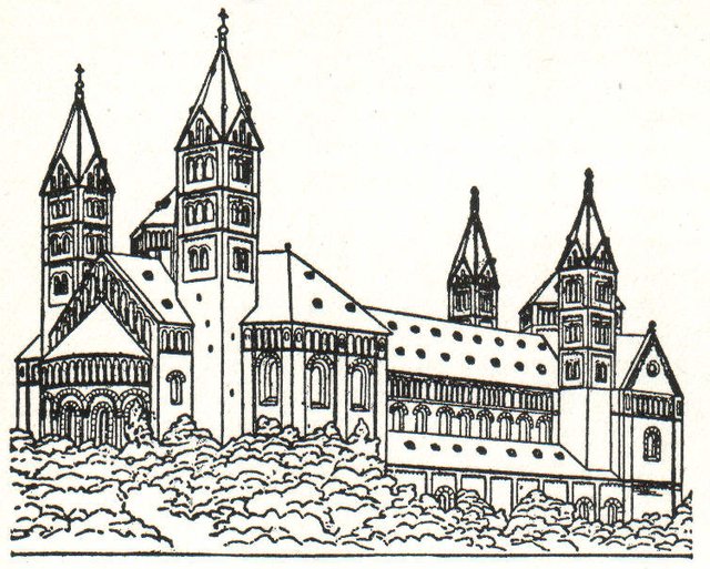 Романская архитектура арт
