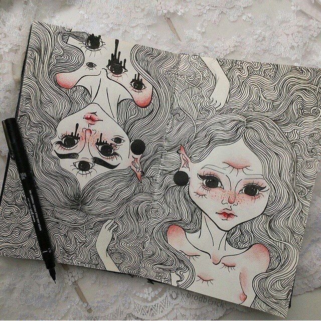 Рисунки для скетчбука