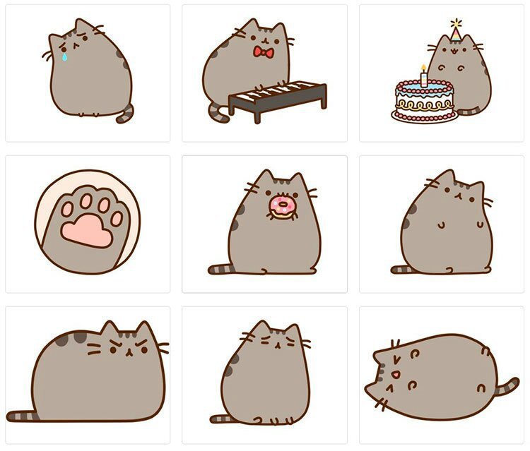 Наклейки котики