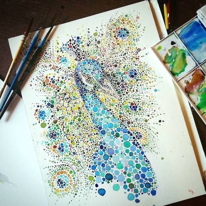 Интересные техники рисования