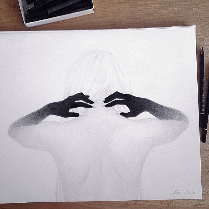 Негативные рисунки