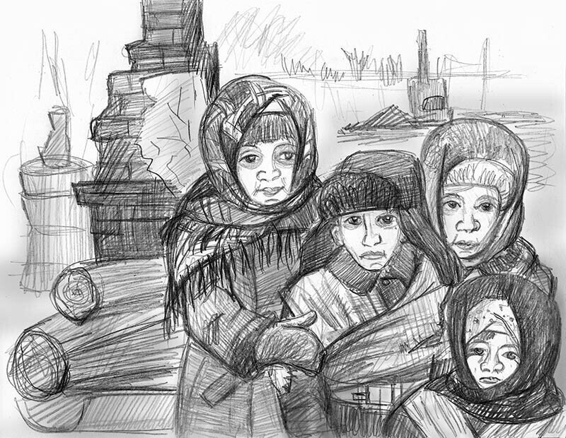 Рисунок на тему войны для детей