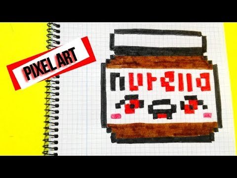 Рисовать по клеточкам Нутелла
