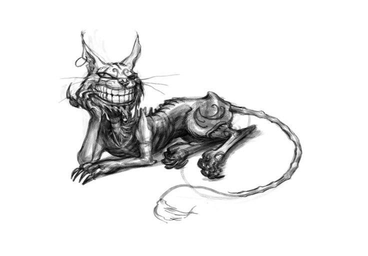 Чеширского кота Alice MCGEE