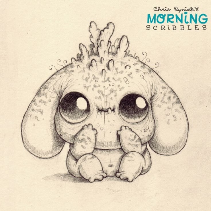 Chris Ryniak рисунки монстриков