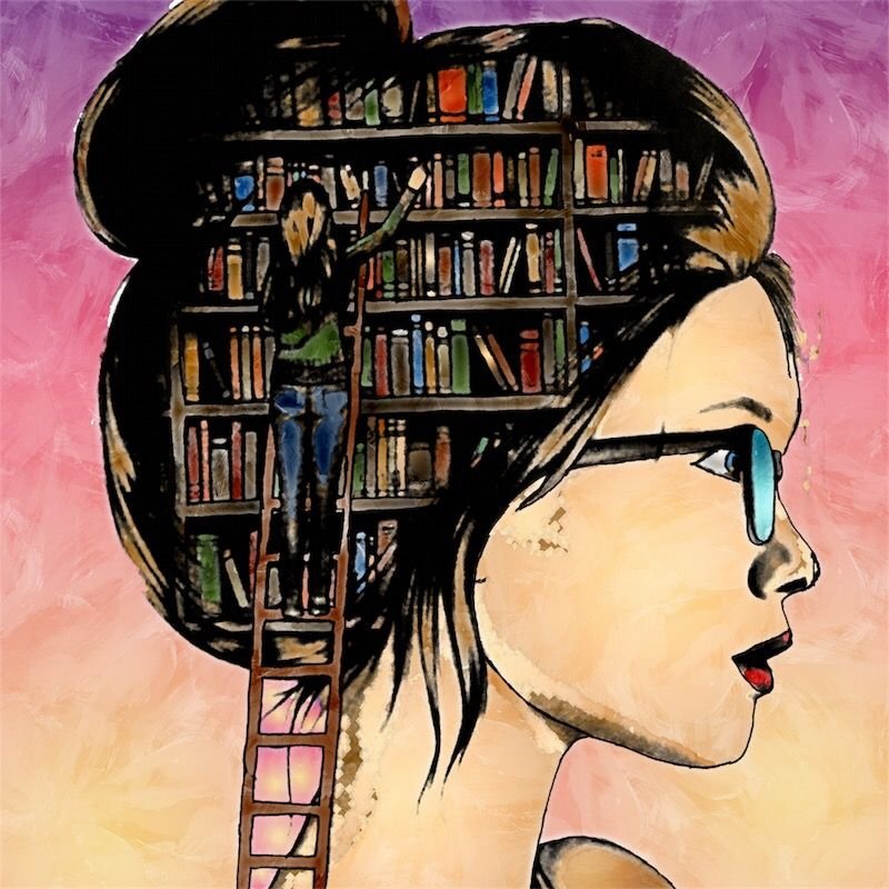Книга на голове