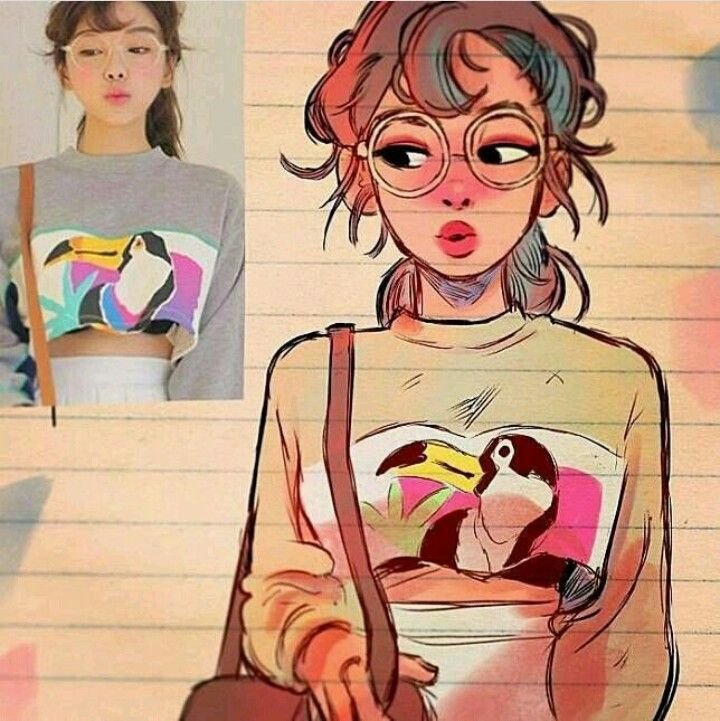 Рисунки в разных стилях