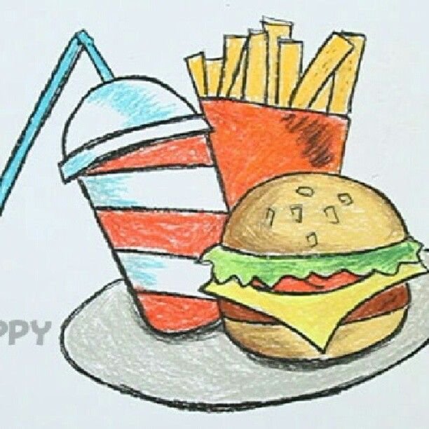 Рисунки еды