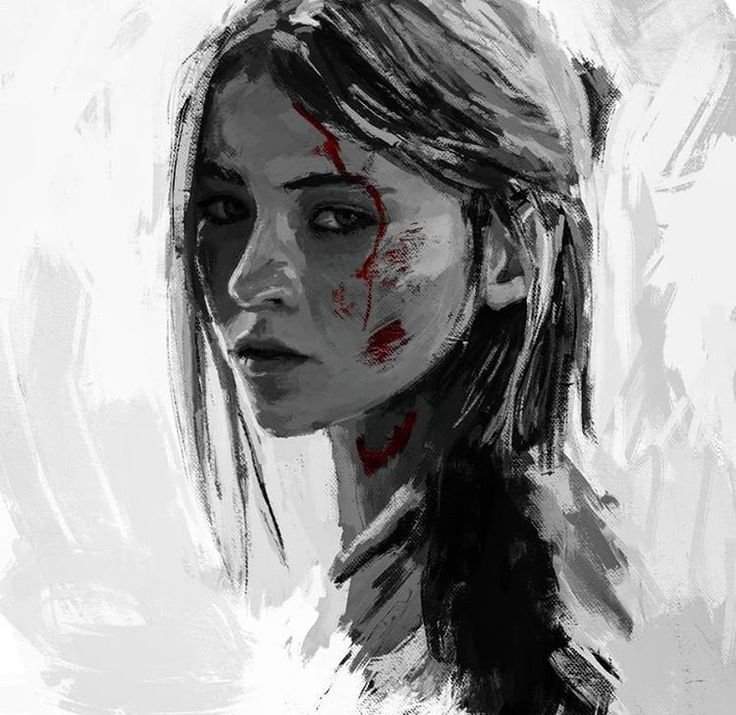 Элли и Джоэл the last of us 2 арт