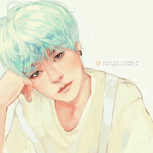 Шуга из BTS арт