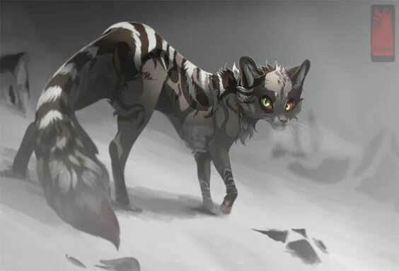 Мифические кошки арт