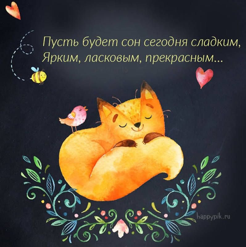 Доброй ночи сладких снов
