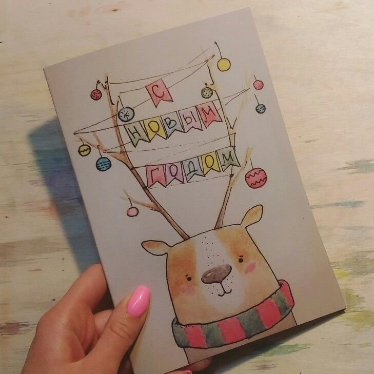 Идеи для рисунков на новый год