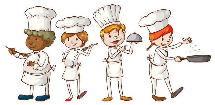 Поваренок рисунок для детей