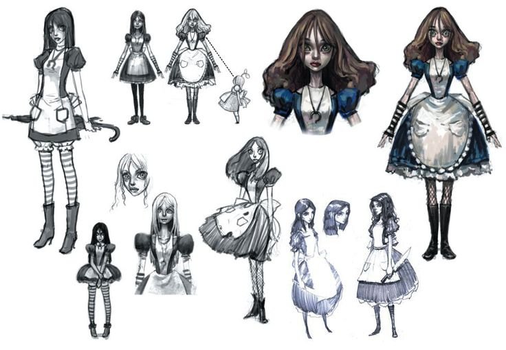 Alice Madness Returns концепт арт