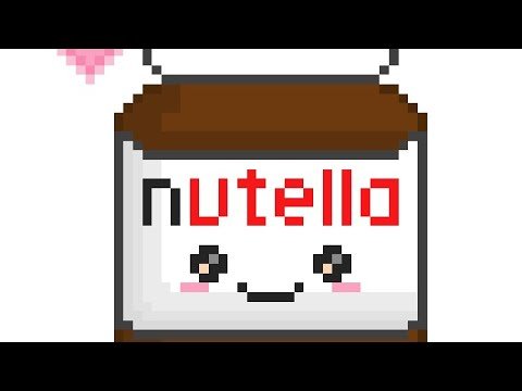Нутелла по клеткам