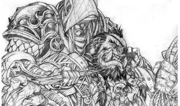 Раскраска World of Warcraft