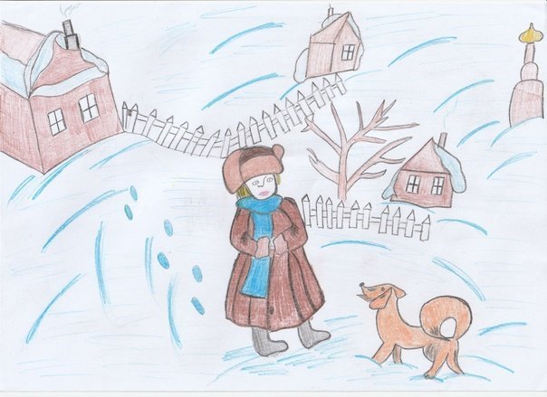 Легкий рисунок Филипок