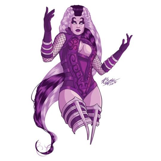 Mortal Kombat Sindel Art